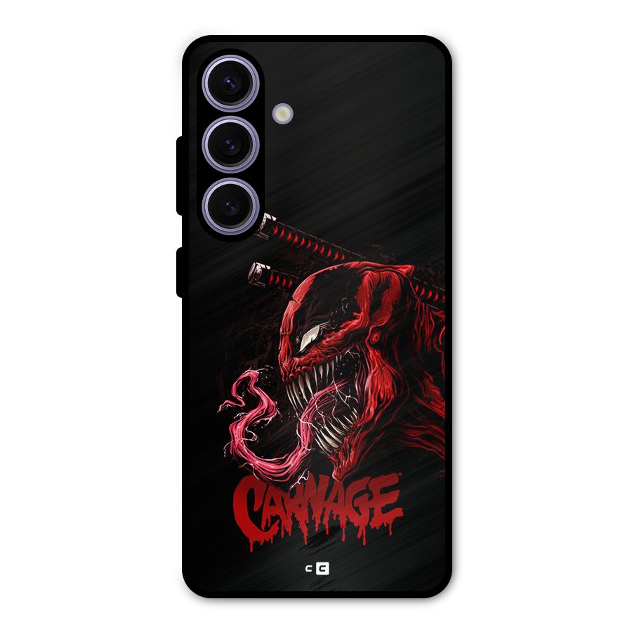 Hybrid Carnage Metal Back Case for Galaxy S24