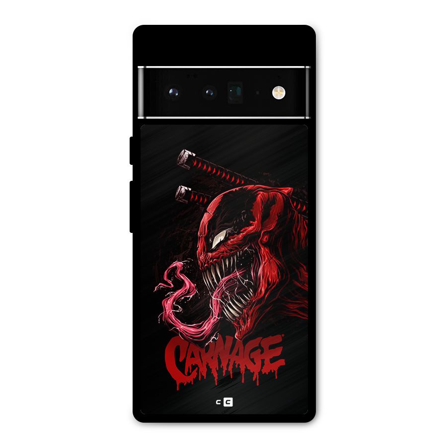 Hybrid Carnage Metal Back Case for Google Pixel 6 Pro