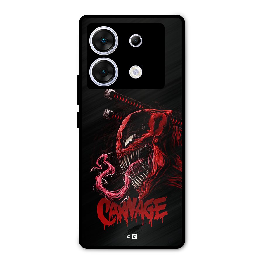 Hybrid Carnage Metal Back Case for Infinix Zero 30 5G