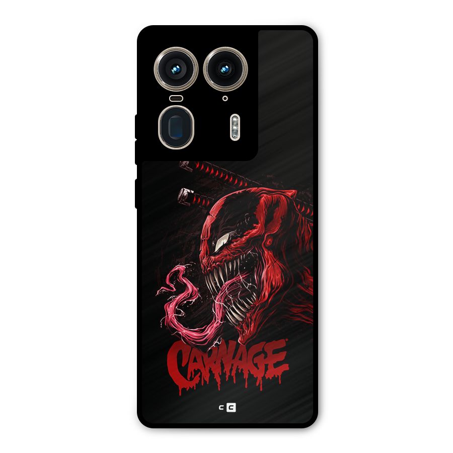 Hybrid Carnage Metal Back Case for Motorola Edge 50 Ultra