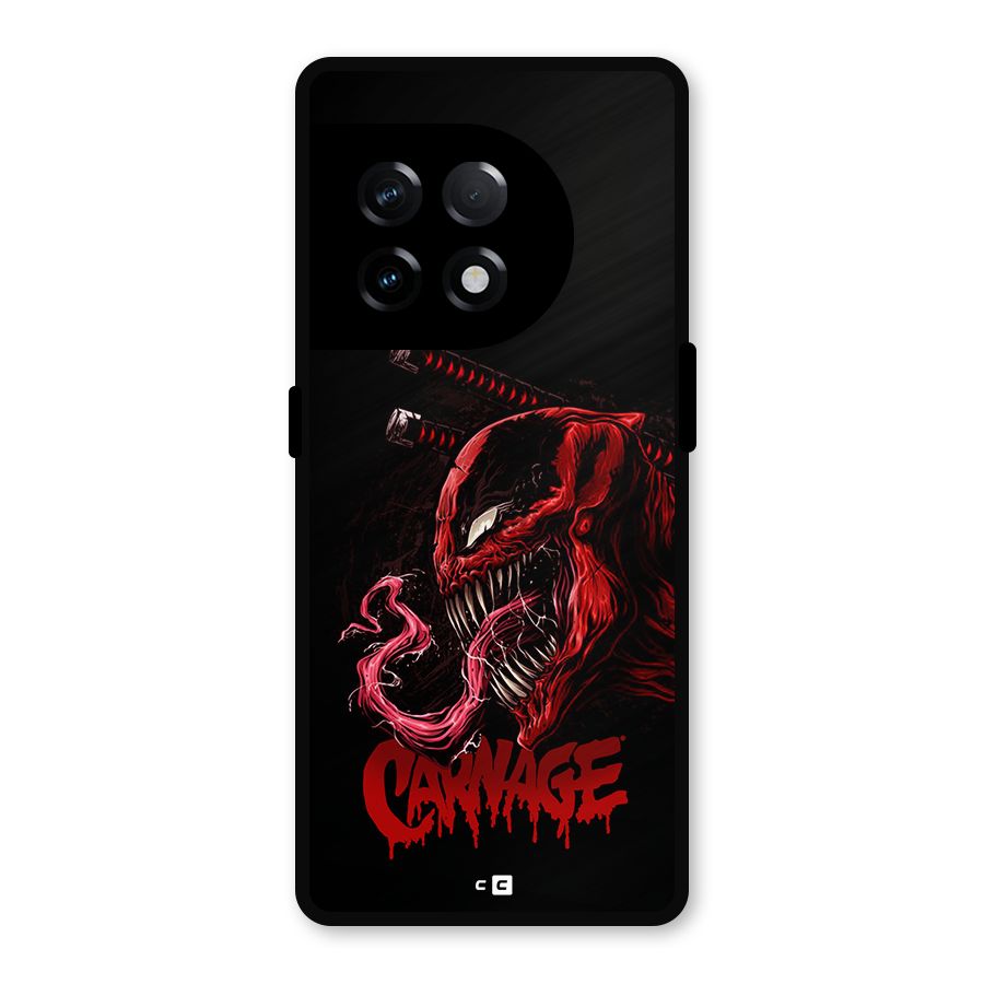 Hybrid Carnage Metal Back Case for OnePlus 11R