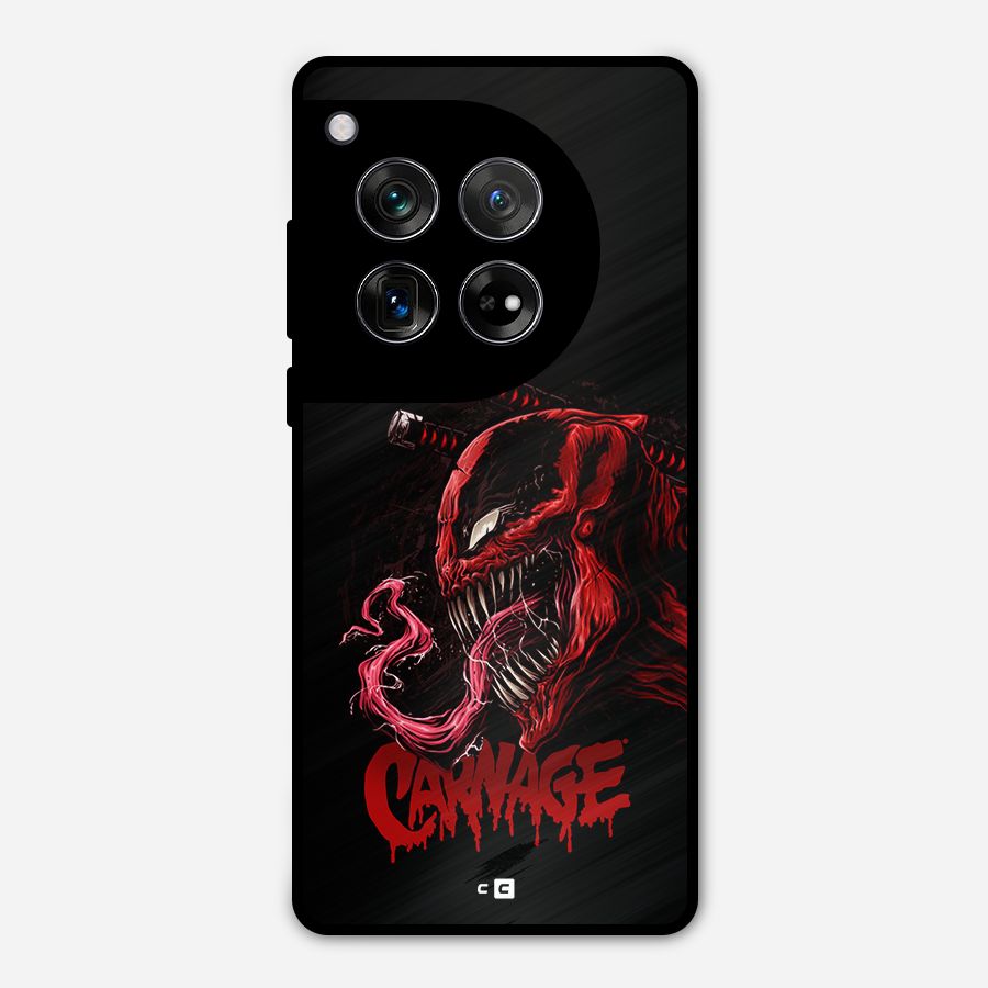Hybrid Carnage Metal Back Case for OnePlus 12