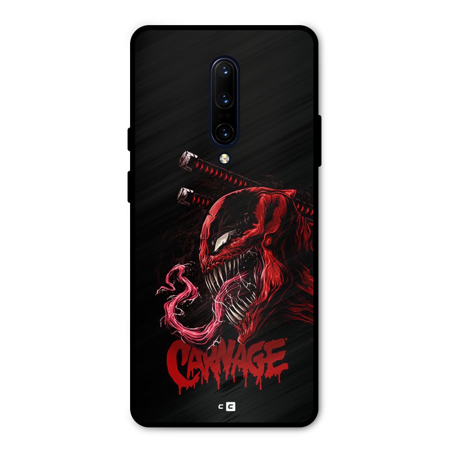 Hybrid Carnage Metal Back Case for OnePlus 7 Pro