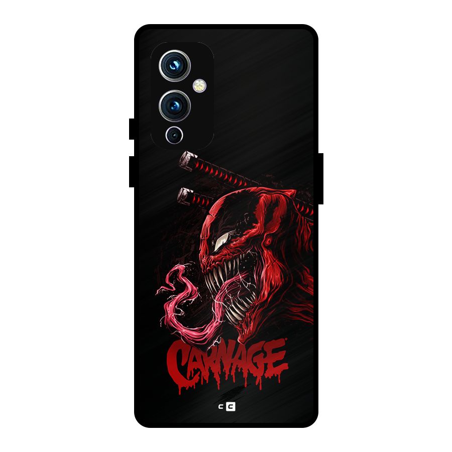 Hybrid Carnage Metal Back Case for OnePlus 9