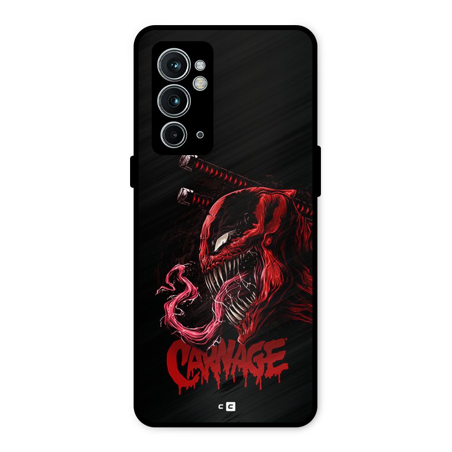 Hybrid Carnage Metal Back Case for OnePlus 9RT 5G
