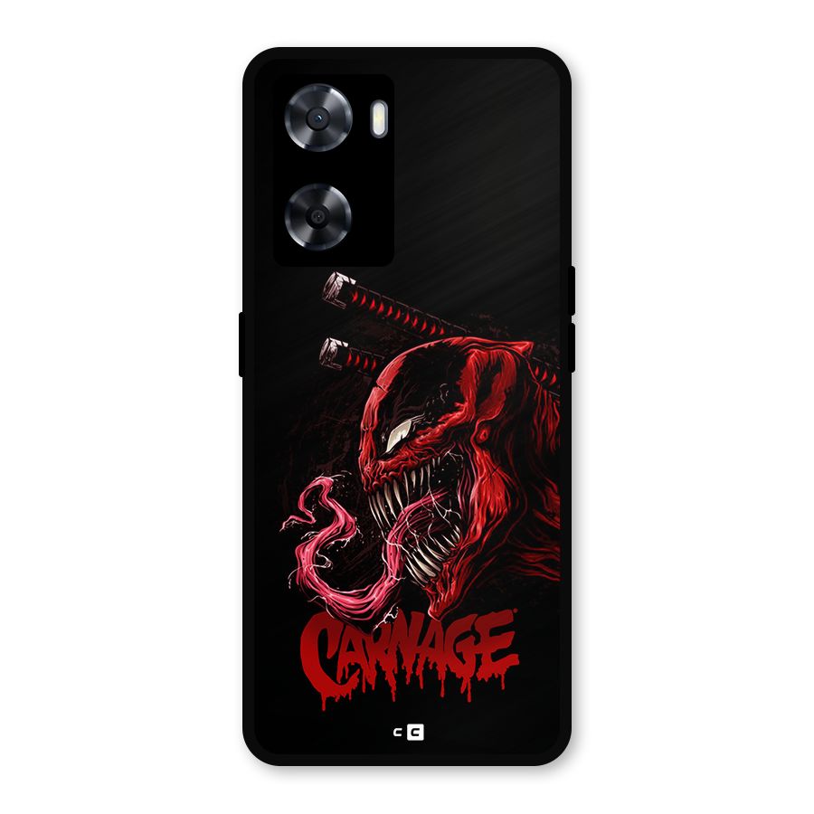 Hybrid Carnage Metal Back Case for OnePlus Nord N20 SE