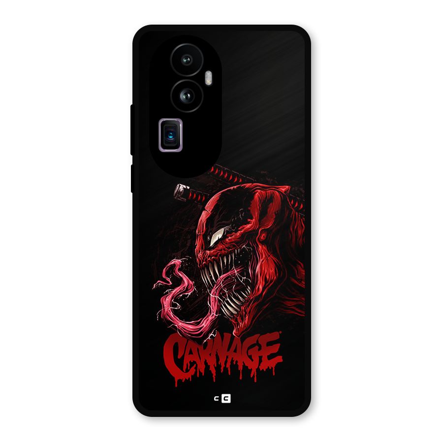 Hybrid Carnage Metal Back Case for Oppo Reno10 Pro Plus