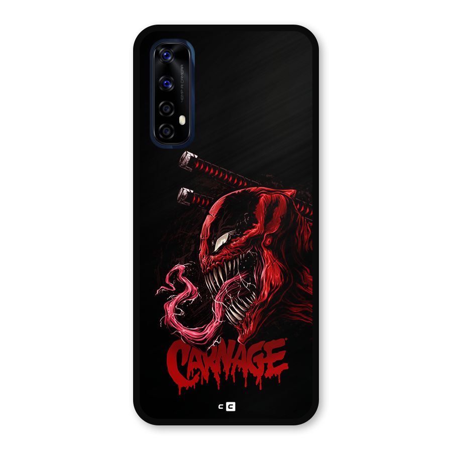 Hybrid Carnage Metal Back Case for Realme 7
