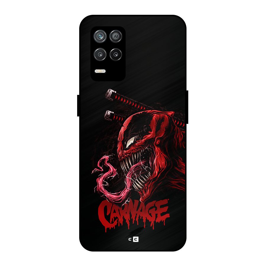 Hybrid Carnage Metal Back Case for Realme 8 5G