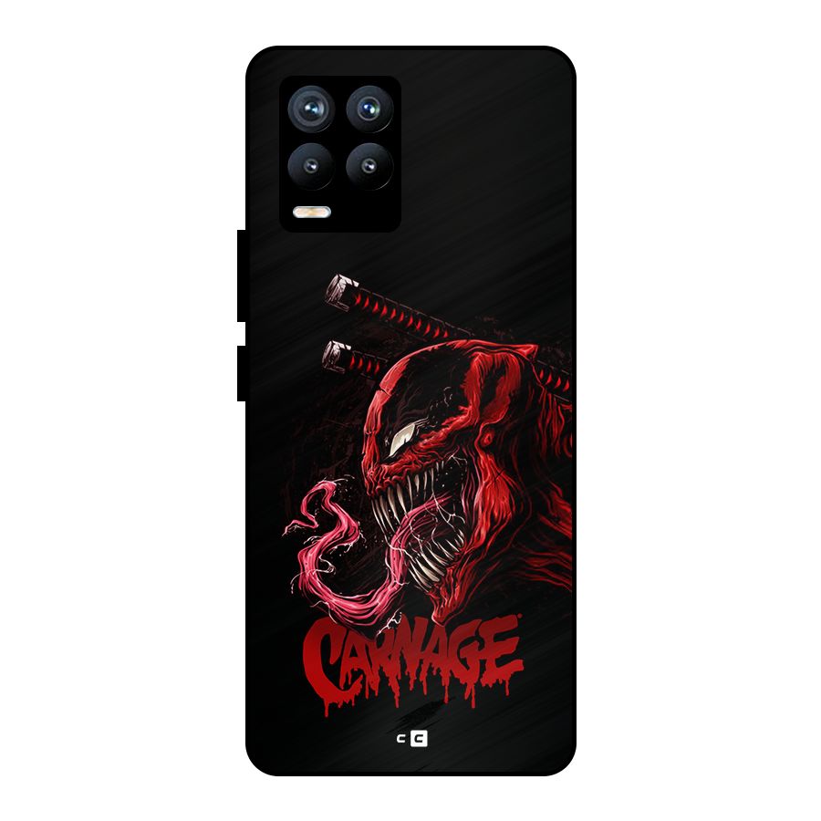 Hybrid Carnage Metal Back Case for Realme 8 Pro