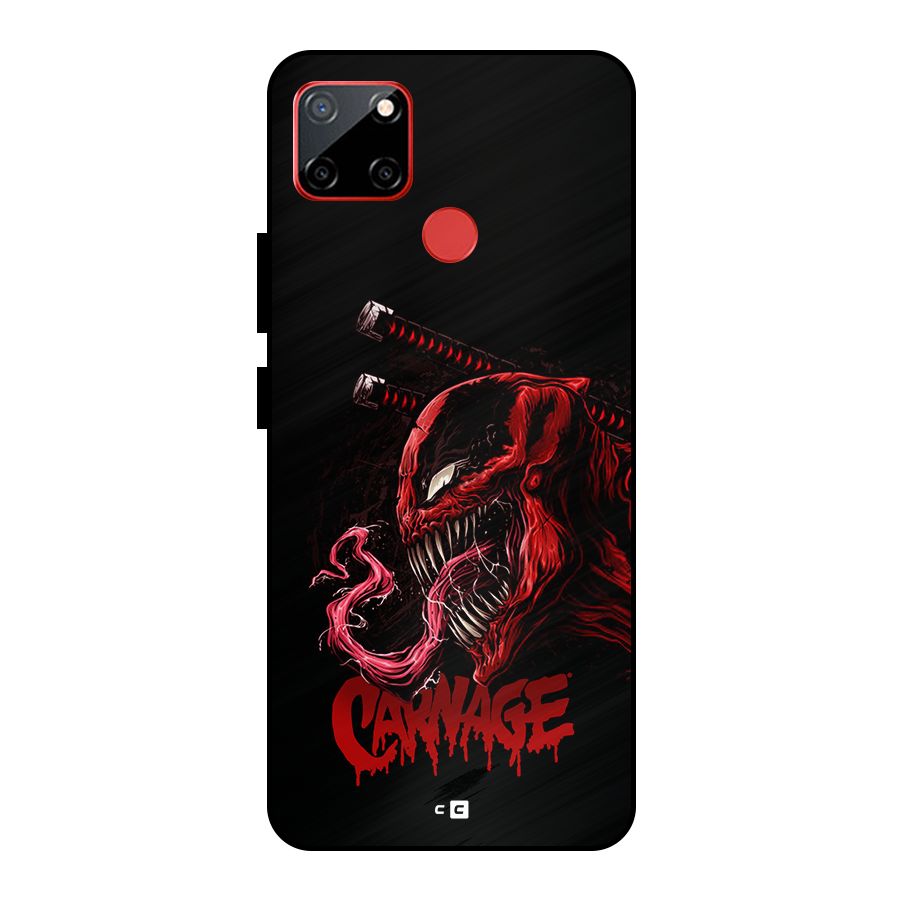 Hybrid Carnage Metal Back Case for Realme C12