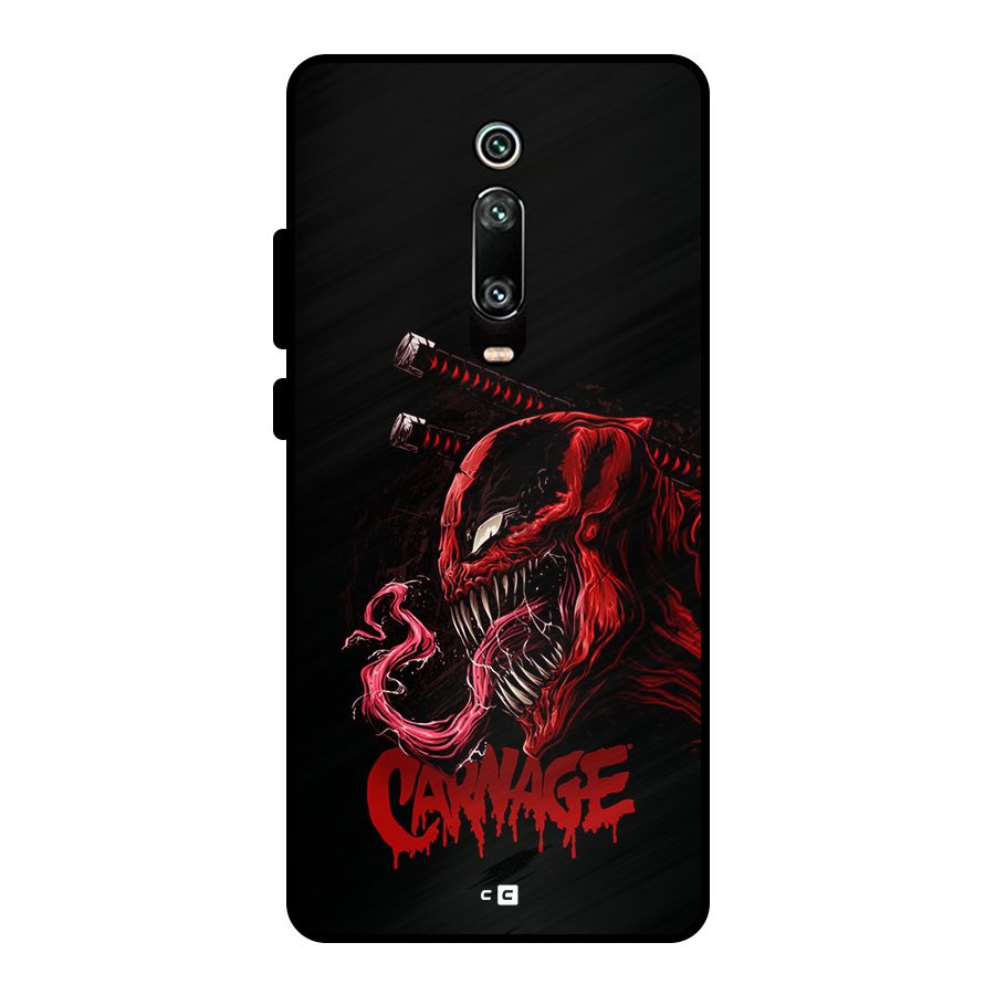 Hybrid Carnage Metal Back Case for Redmi K20