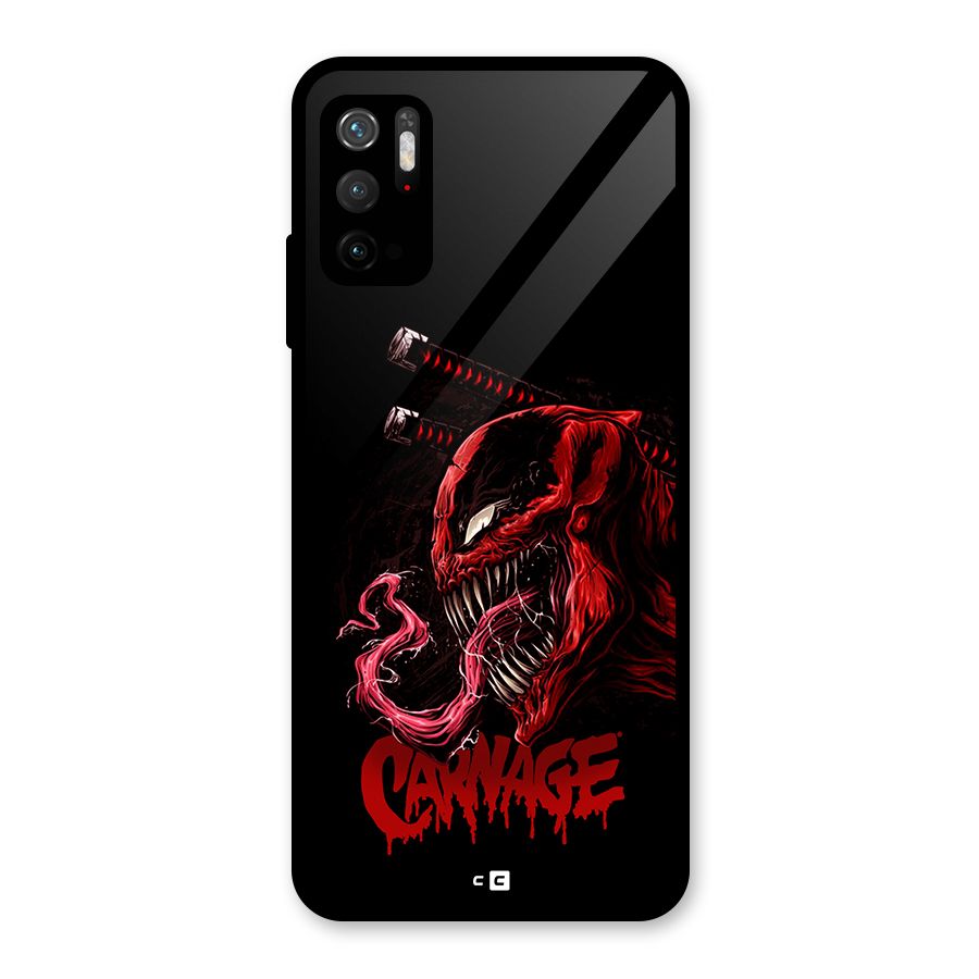 Hybrid Carnage Metal Back Case for Redmi Note 10T 5G