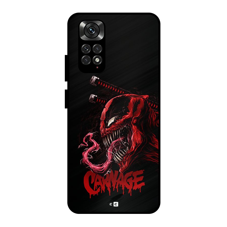 Hybrid Carnage Metal Back Case for Redmi Note 11 Pro Plus 5G