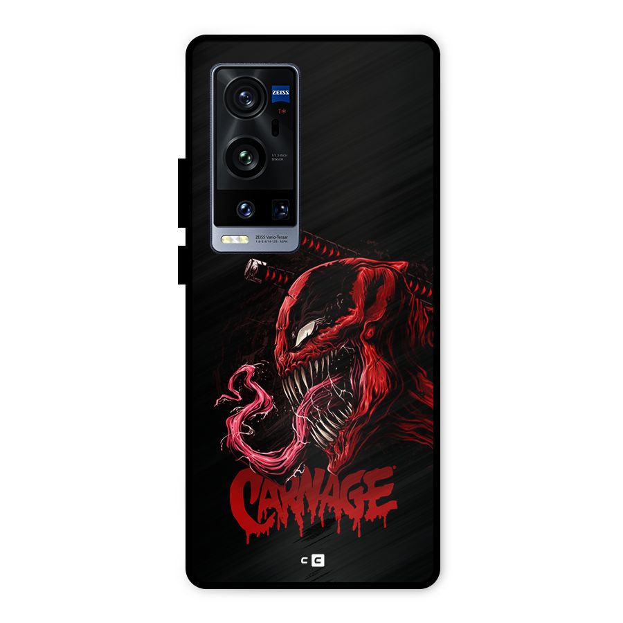 Hybrid Carnage Metal Back Case for Vivo X60 Pro Plus