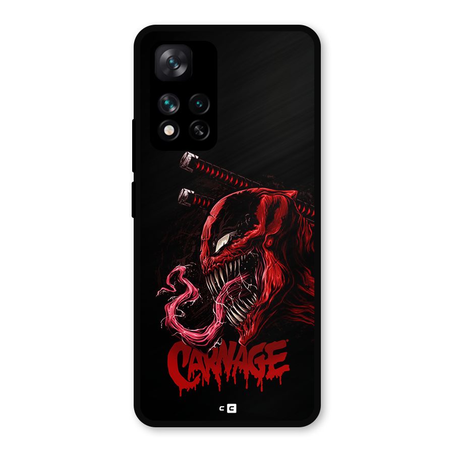 Hybrid Carnage Metal Back Case for Xiaomi 11i 5G