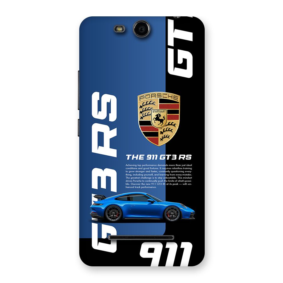 Hyper Car Back Case for Canvas Juice 3 Q392