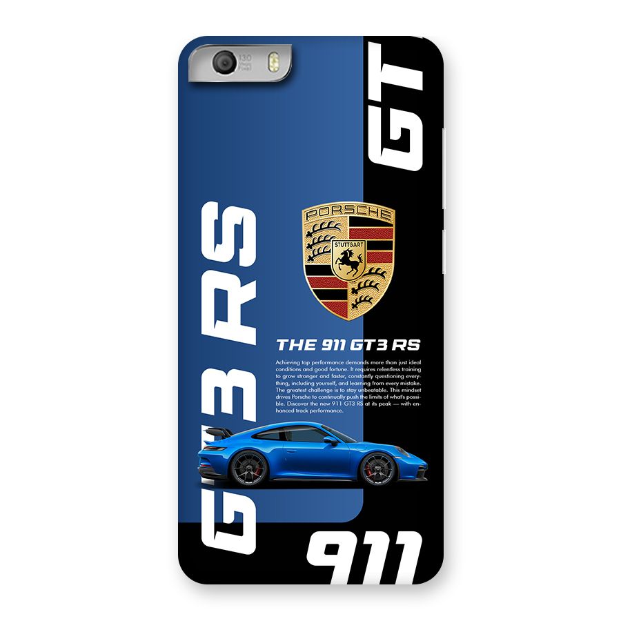 Hyper Car Back Case for Canvas Knight 2