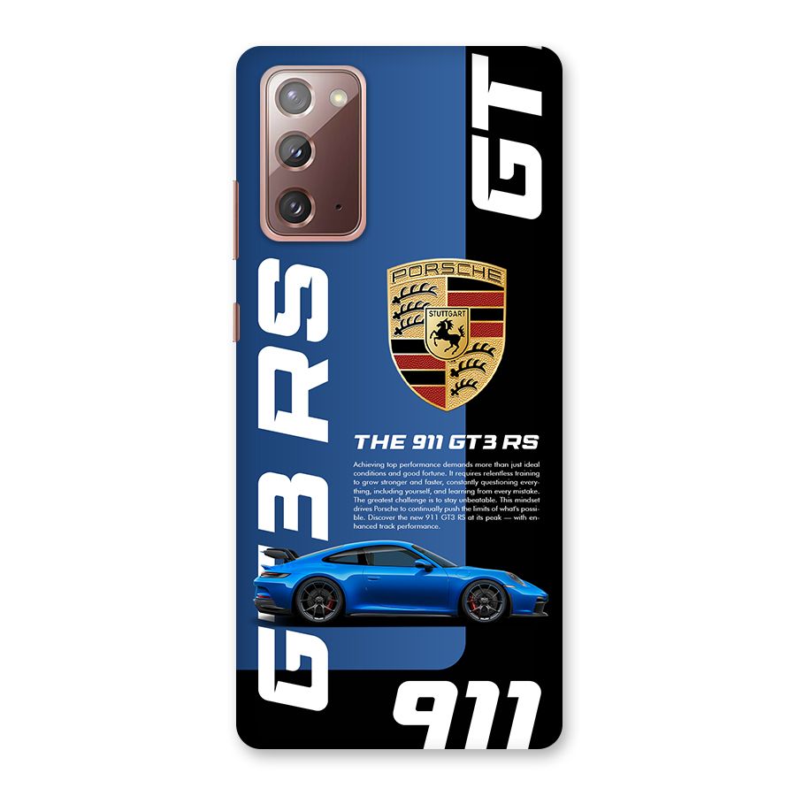 Hyper Car Back Case for Galaxy Note 20