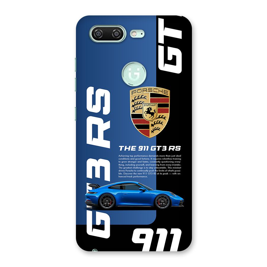Hyper Car Back Case for Gionee S10