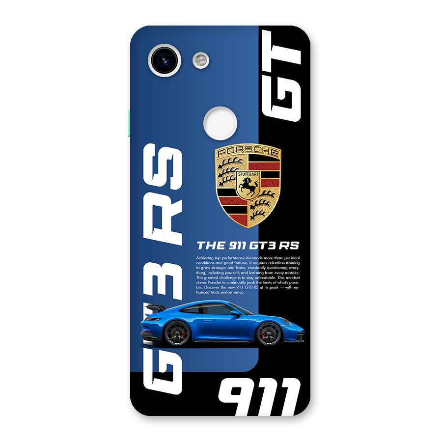 Hyper Car Back Case for Google Pixel 3