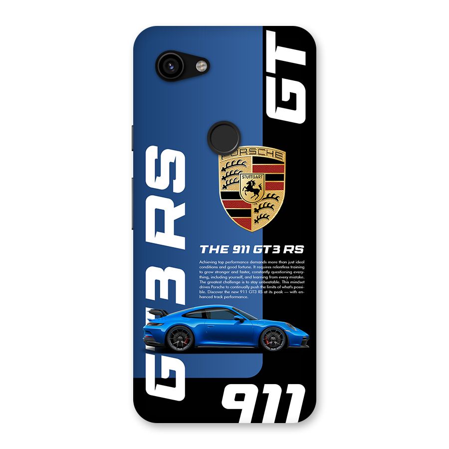 Hyper Car Back Case for Google Pixel 3a