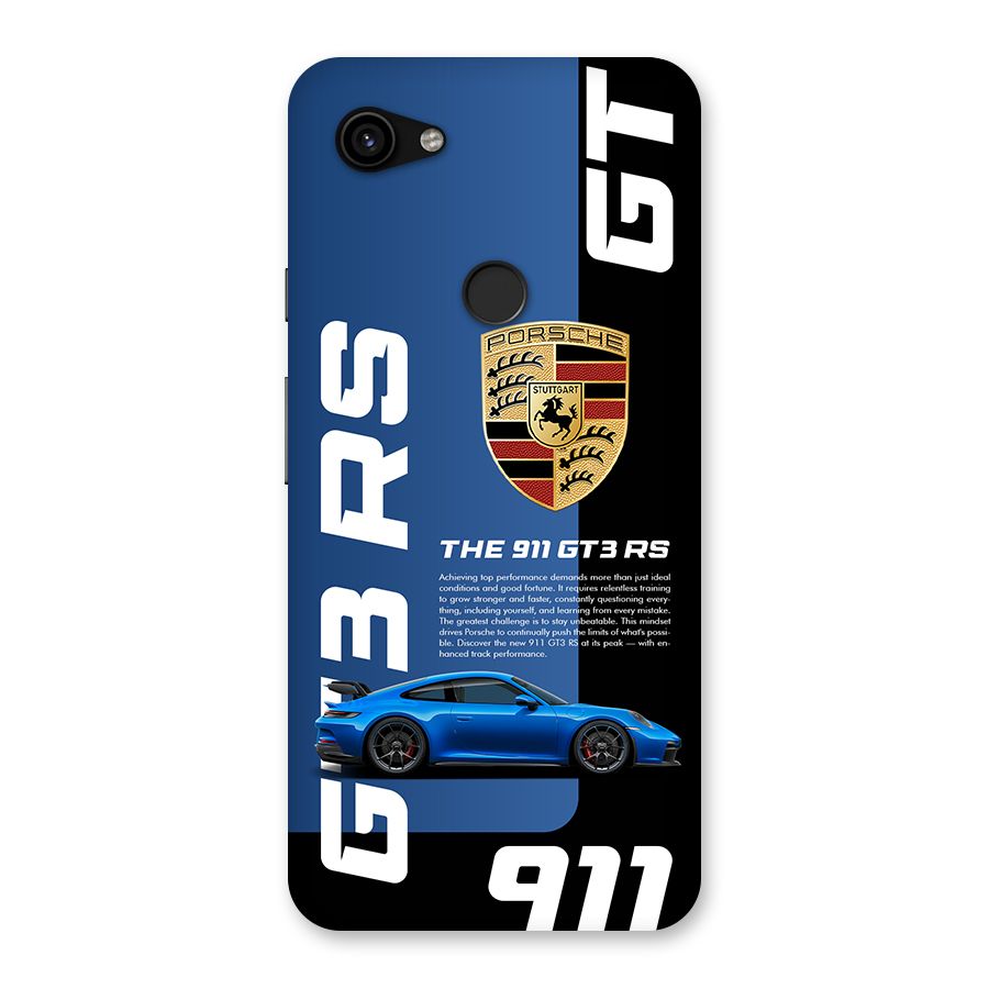 Hyper Car Back Case for Google Pixel 3a XL
