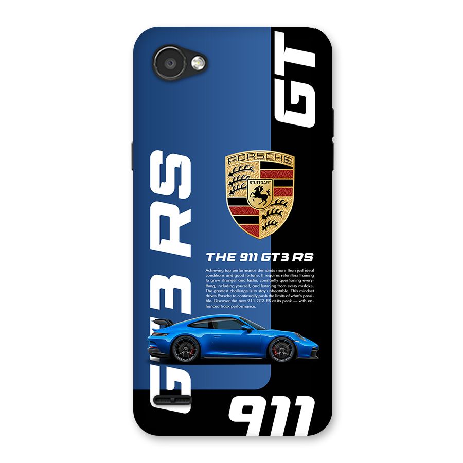 Hyper Car Back Case for LG Q6