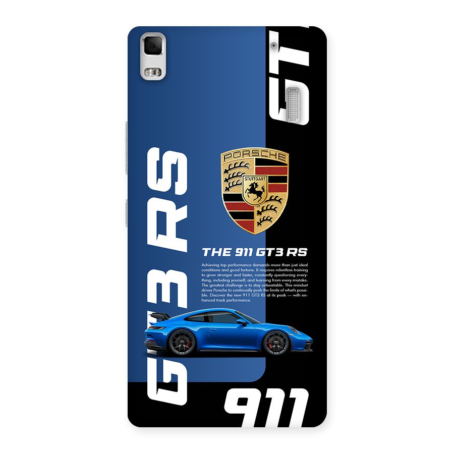 Hyper Car Back Case for Lenovo K3 Note