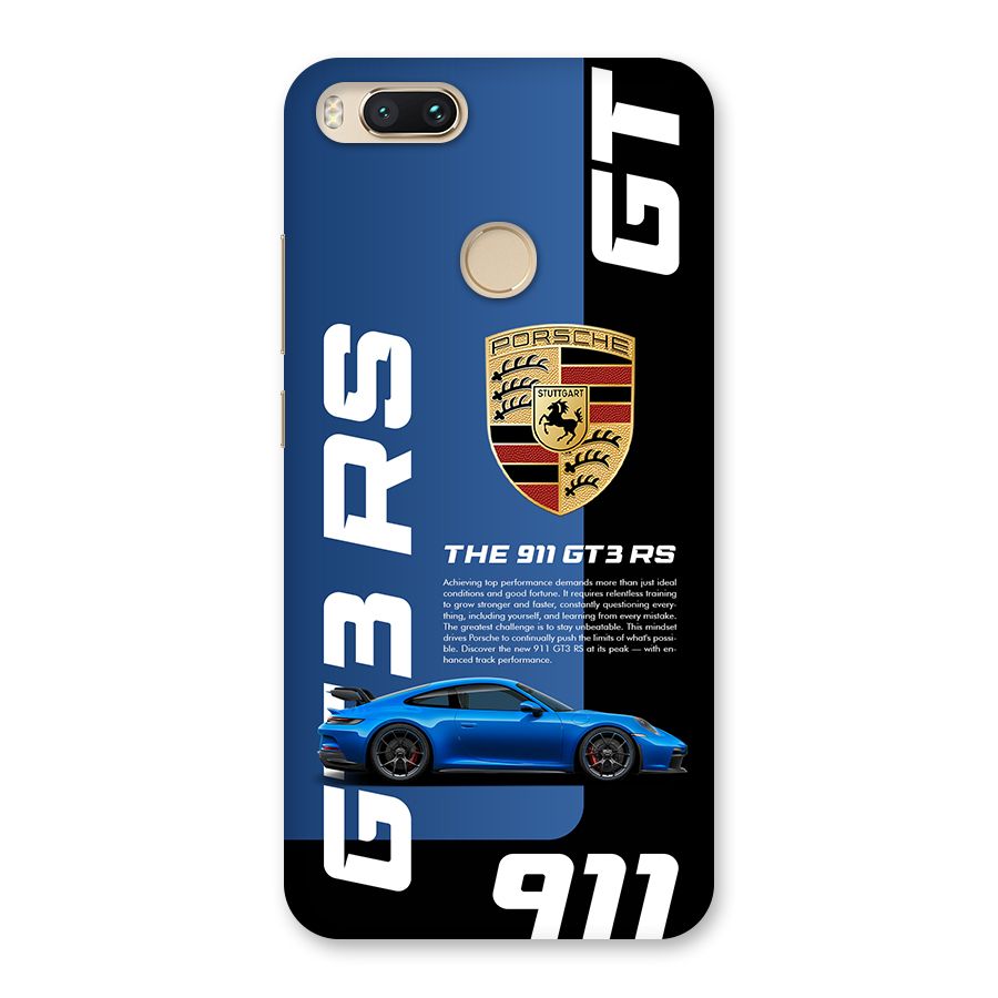 Hyper Car Back Case for Mi A1