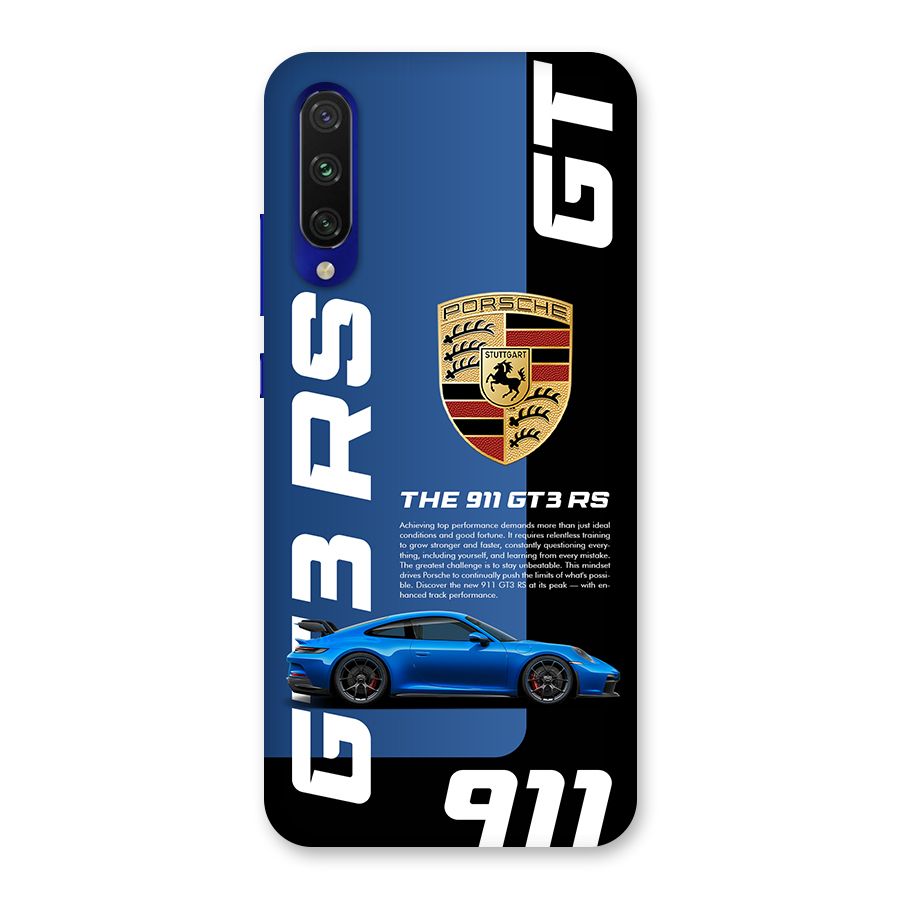 Hyper Car Back Case for Mi A3