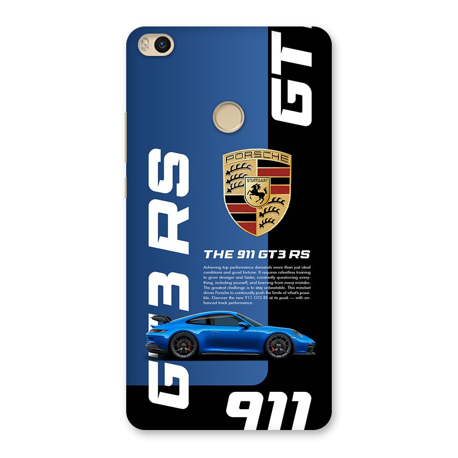 Hyper Car Back Case for Mi Max 2