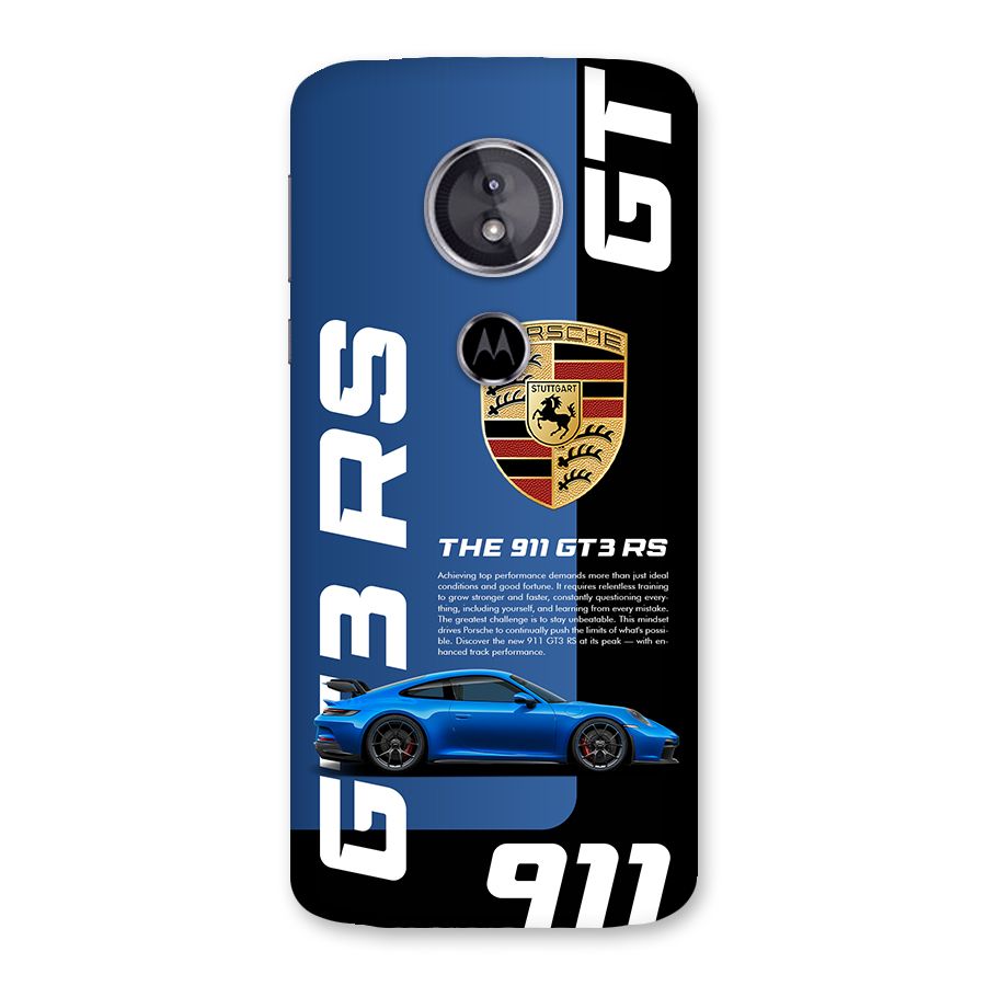 Hyper Car Back Case for Moto E5