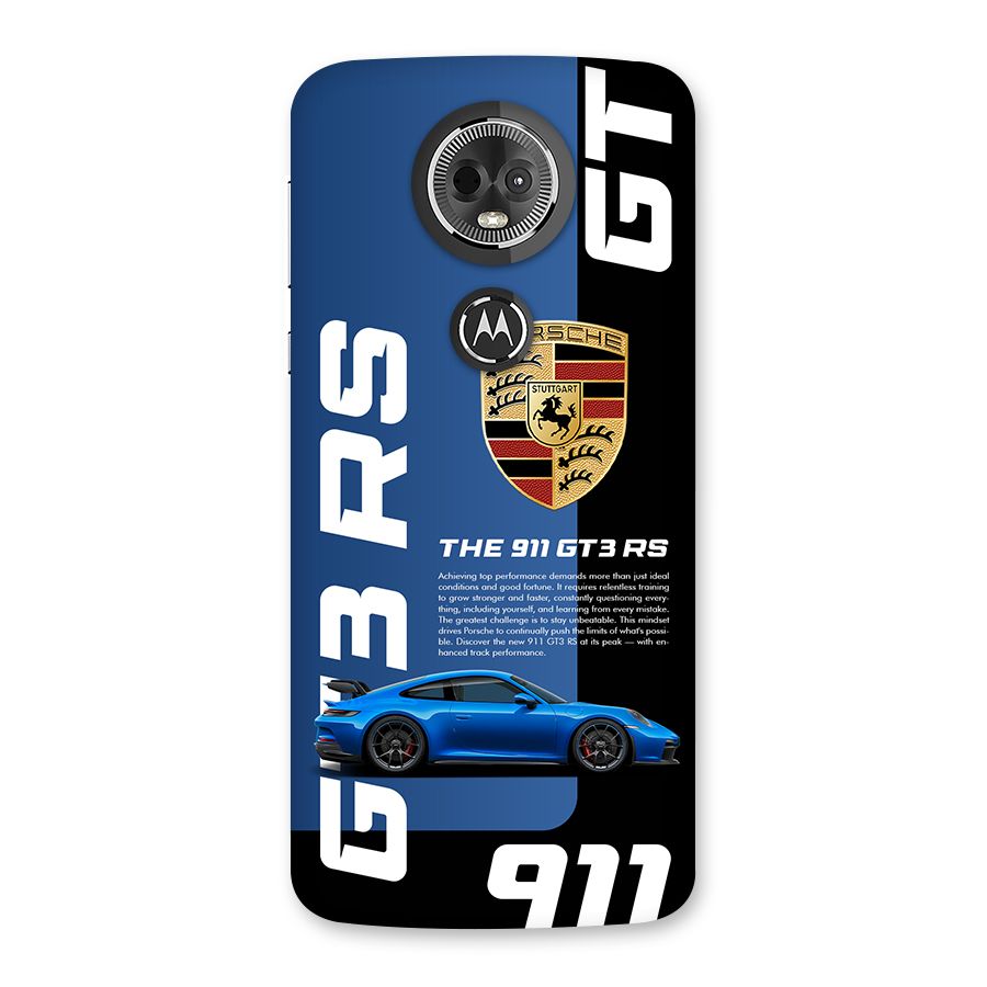 Hyper Car Back Case for Moto E5 Plus