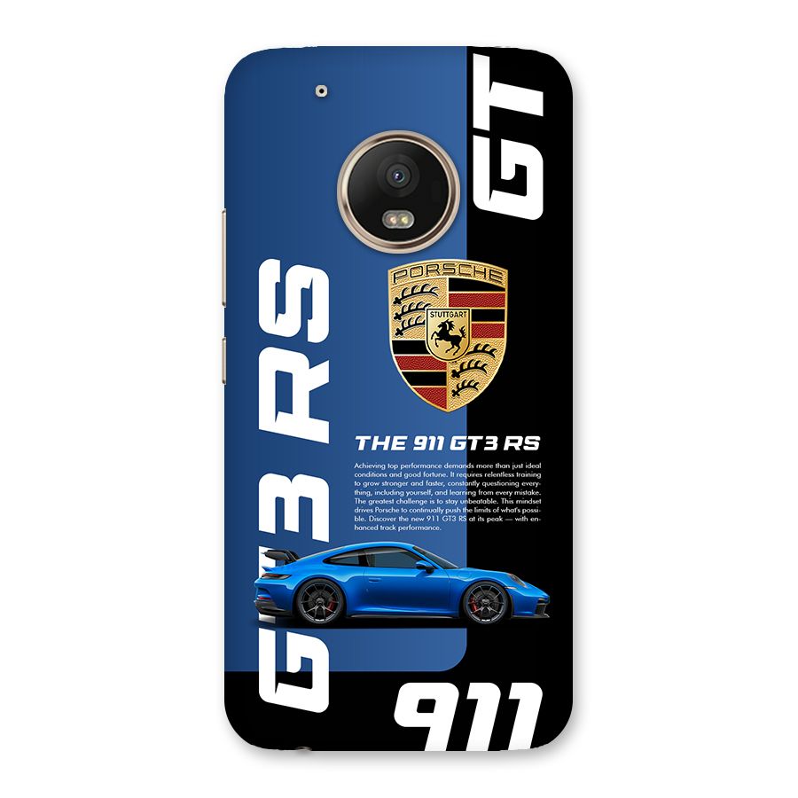 Hyper Car Back Case for Moto G5 Plus