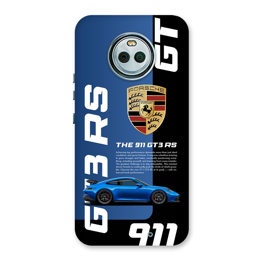 Hyper Car Back Case for Moto X4