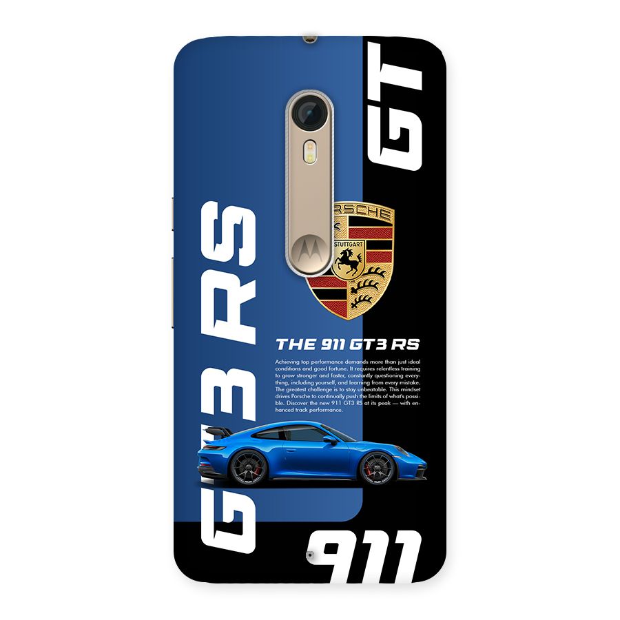 Hyper Car Back Case for Moto X Style