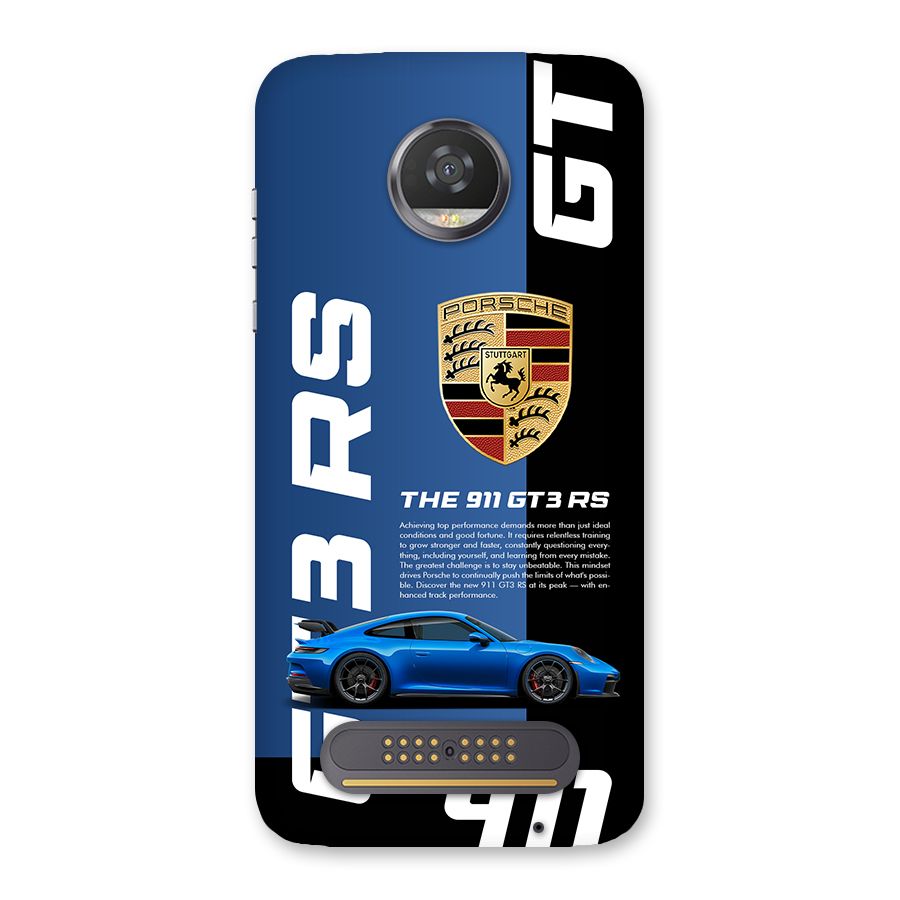Hyper Car Back Case for Moto Z2 Play