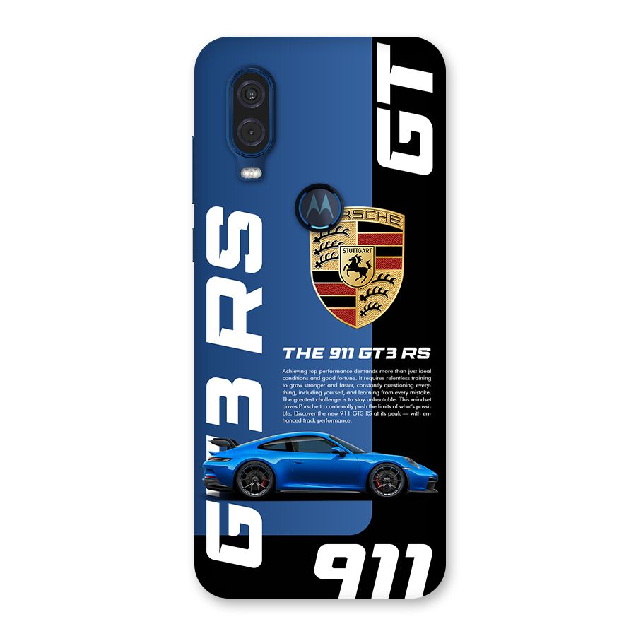 Hyper Car Back Case for Motorola One Vision