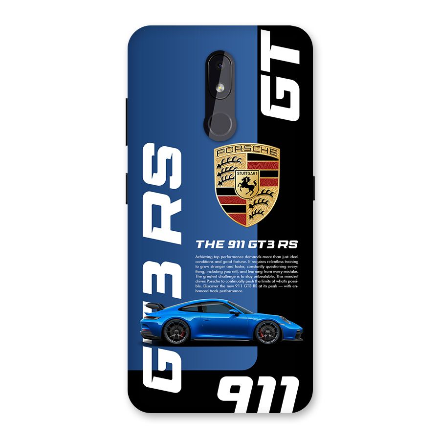 Hyper Car Back Case for Nokia 3.2