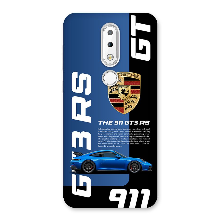 Hyper Car Back Case for Nokia 6.1 Plus