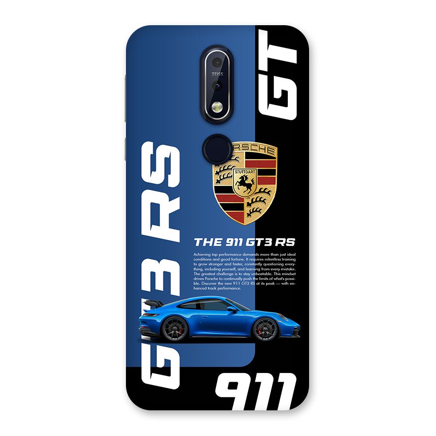 Hyper Car Back Case for Nokia 7.1