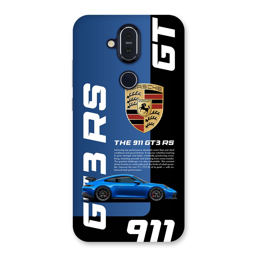 Hyper Car Back Case for Nokia 8.1