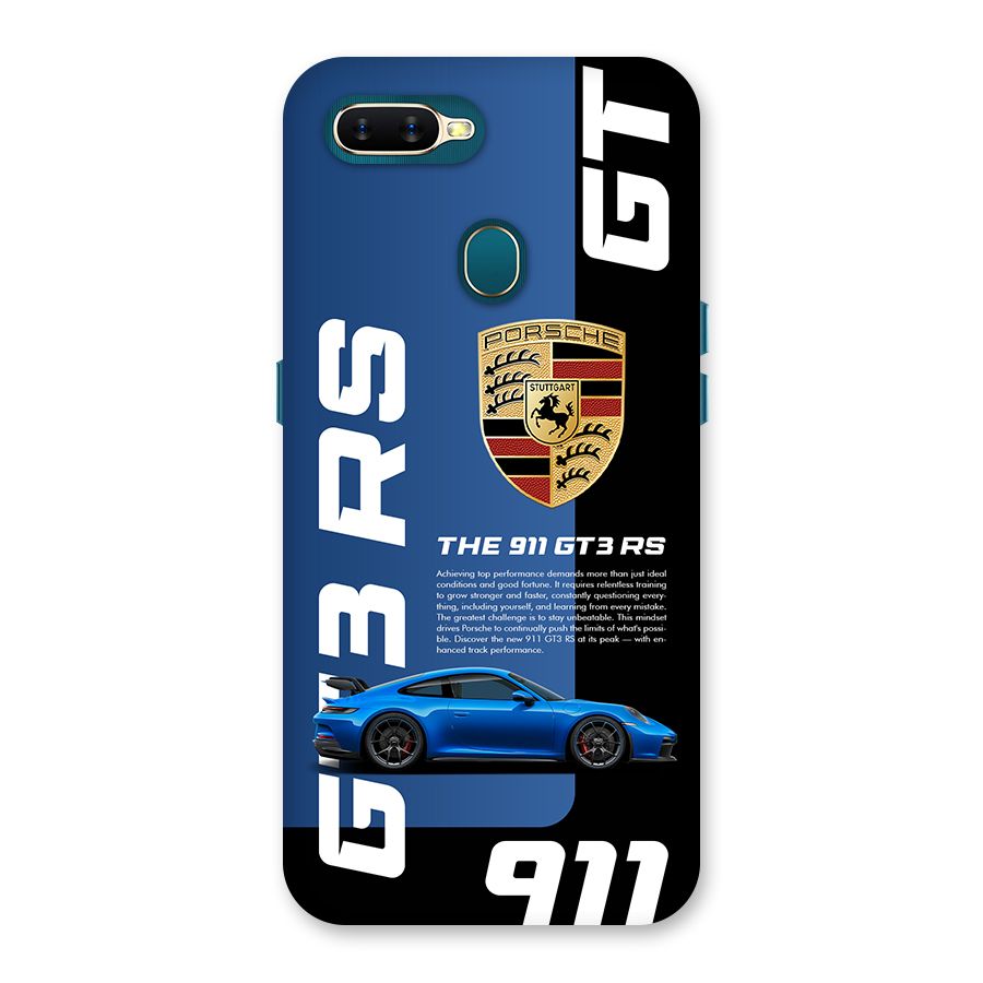 Hyper Car Back Case for Oppo A12