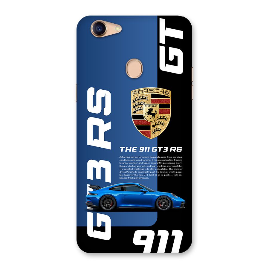 Hyper Car Back Case for Oppo F5