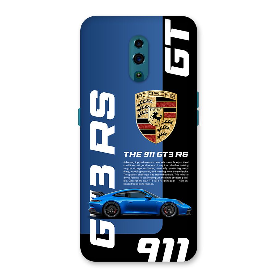 Hyper Car Back Case for Oppo Reno