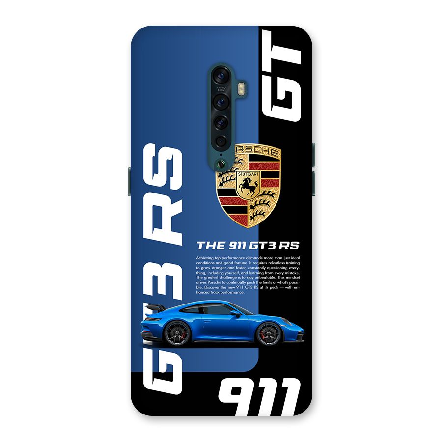 Hyper Car Back Case for Oppo Reno2
