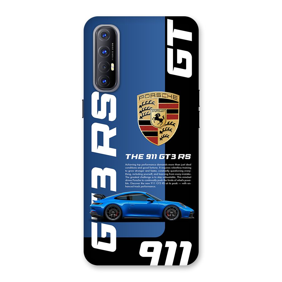 Hyper Car Back Case for Oppo Reno3 Pro