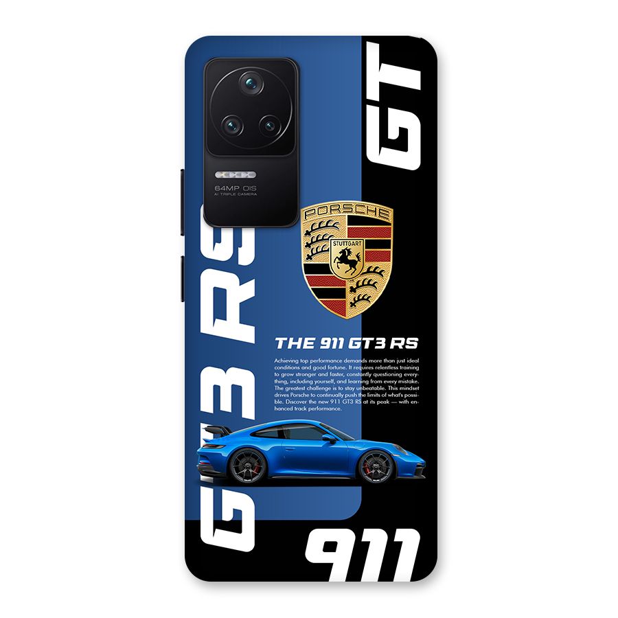 Hyper Car Back Case for Poco F4 5G
