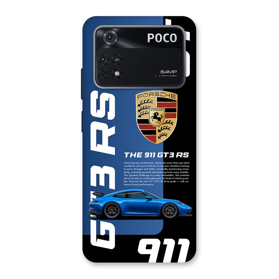 Hyper Car Back Case for Poco M4 Pro 4G